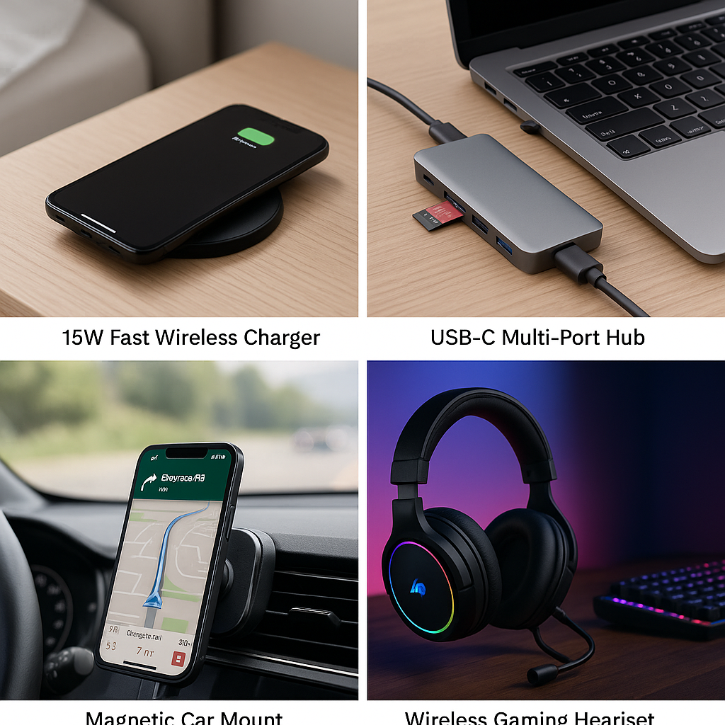 Work Smarter, Charge Faster — Top 5 Must-Have Tech Accessories of 2025 (Gadget Grove Picks)