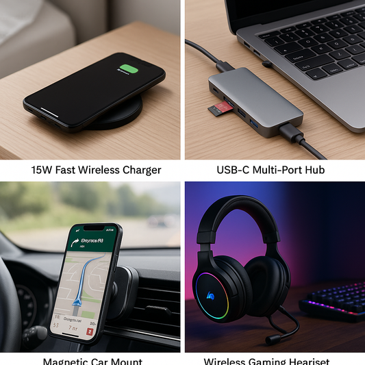 Work Smarter, Charge Faster — Top 5 Must-Have Tech Accessories of 2025 (Gadget Grove Picks)