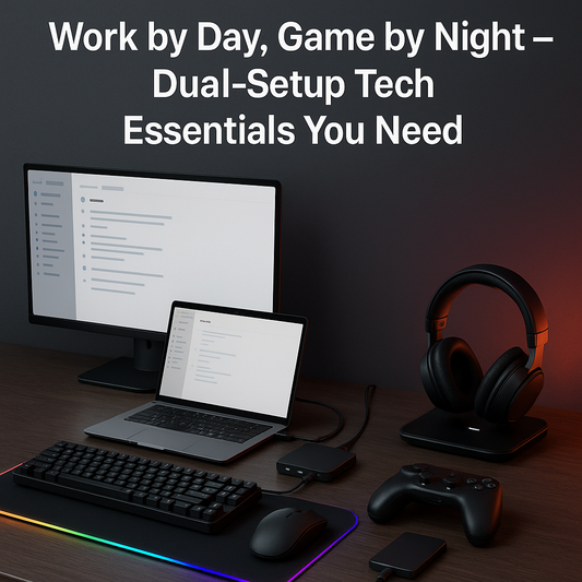 Work by Day, Game by Night — Dual-Setup Tech Essentials You Need