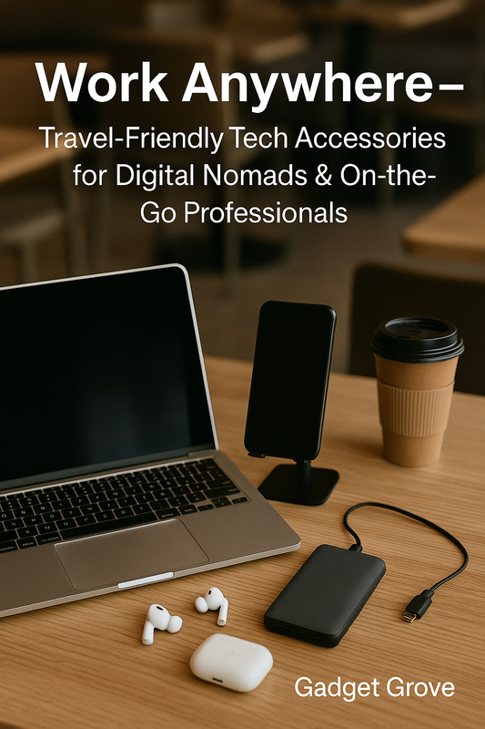 Work Anywhere — Travel-Friendly Tech Accessories for Digital Nomads & On-the-Go Professionals