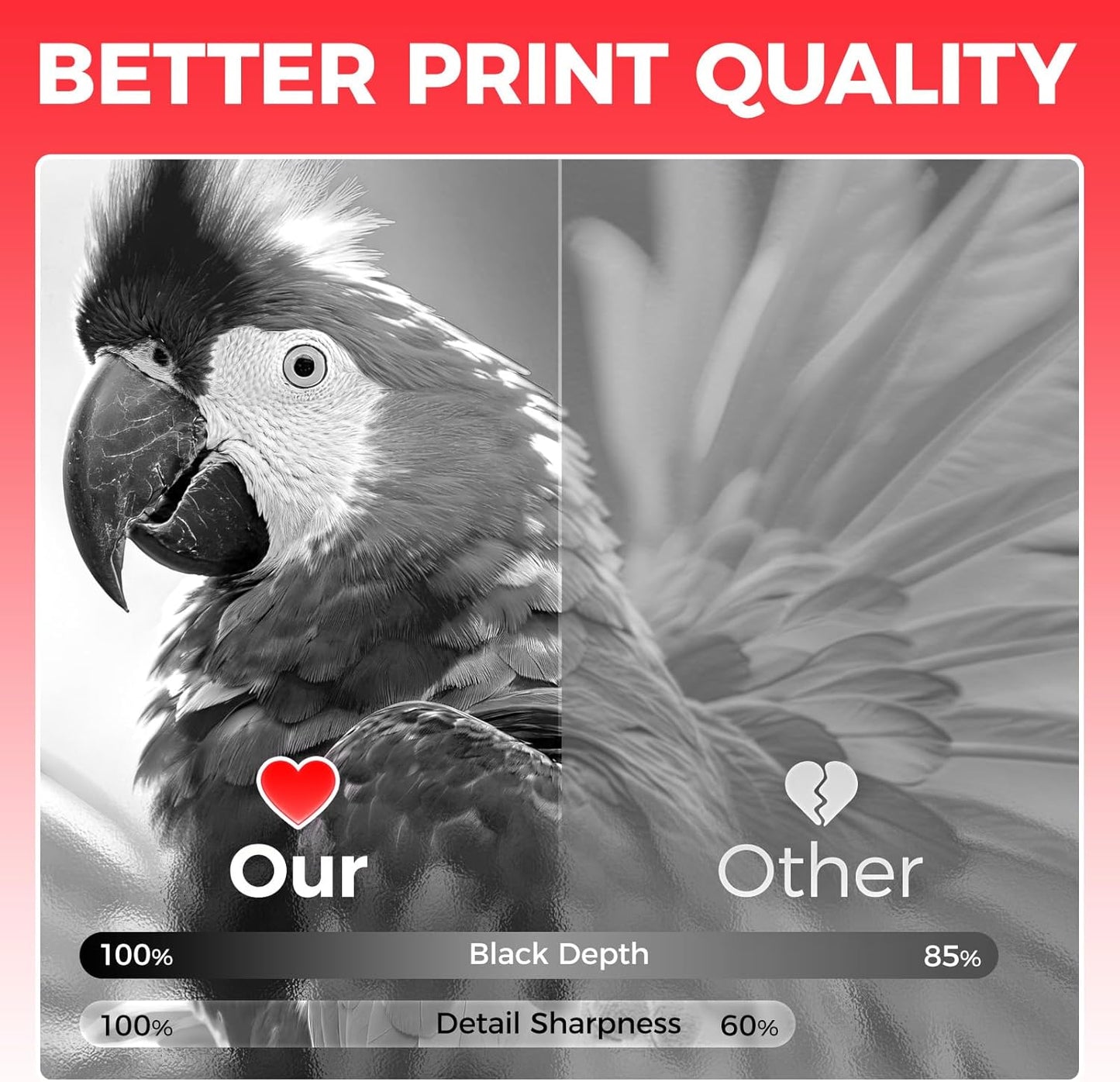 069H 069 Black Toner Cartridge Set 2-Pack MF753Cdw High Capacity Replacement for Canon 069H 069 Toner Cartridge Compatible for Canon Color imageCLASS MF753Cdw MF751Cdw LBP674Cdw Printer Ink All-in-One